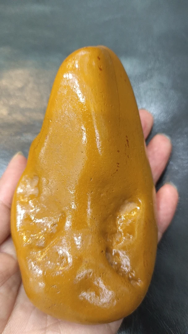 天然原石，黄蜡石