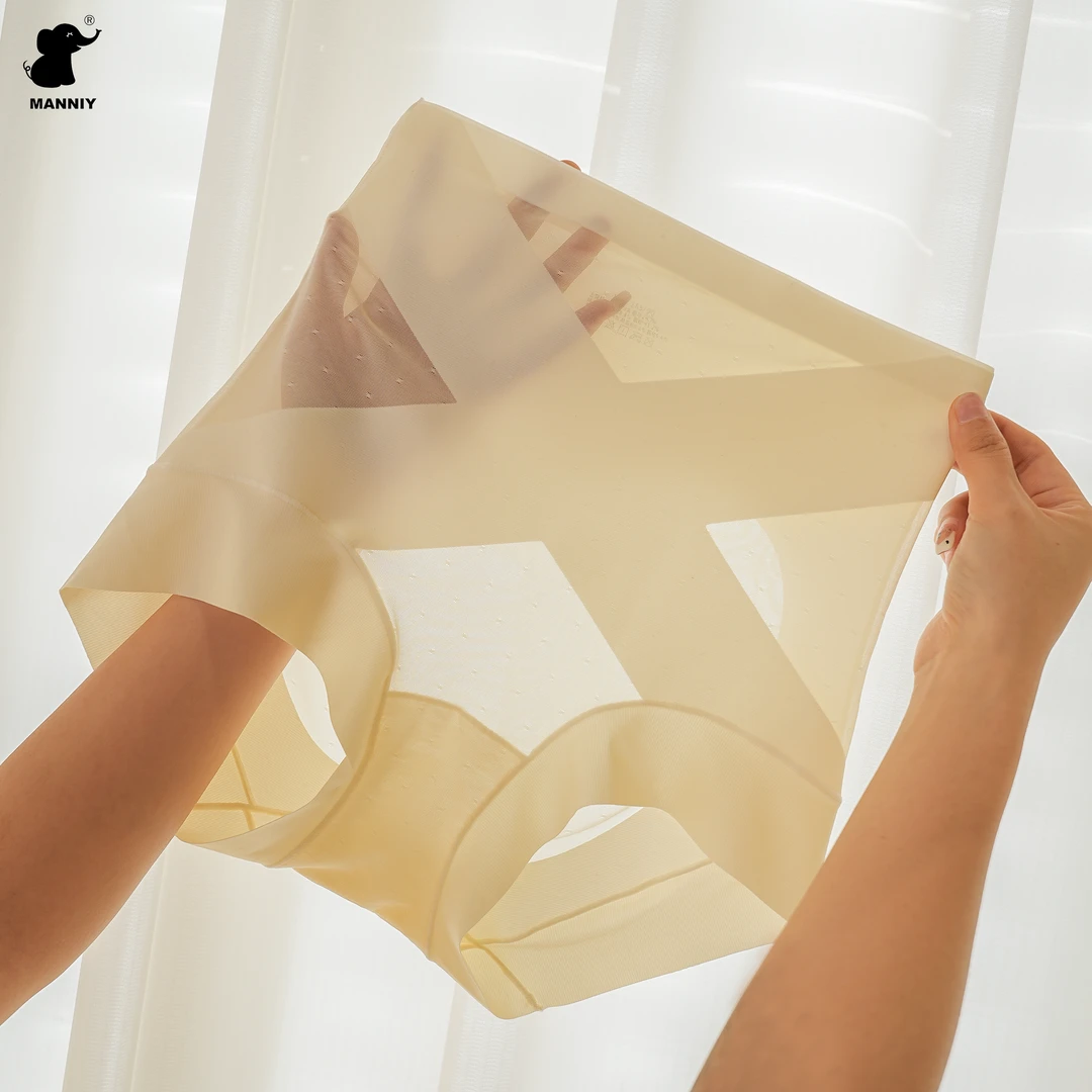 MANNIY-【收腹提臀内裤】新款蕾丝塑形收腹裤无痕透气女士内裤2439