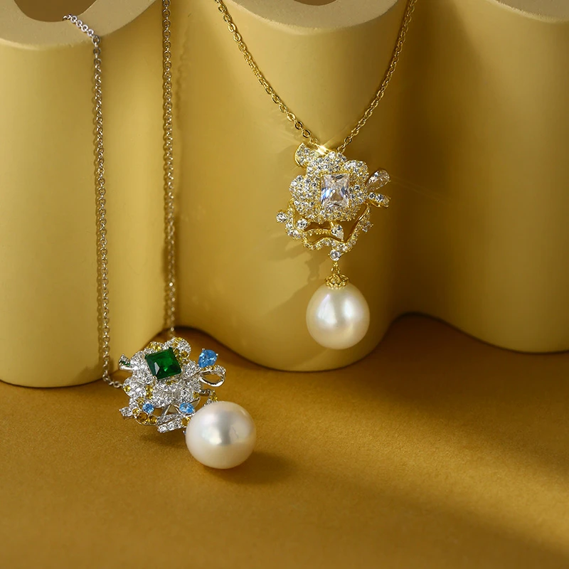 Lonel/洛奈【宫廷】淡水珍珠 925银 气质轻奢项链锁骨链 DYSA0734