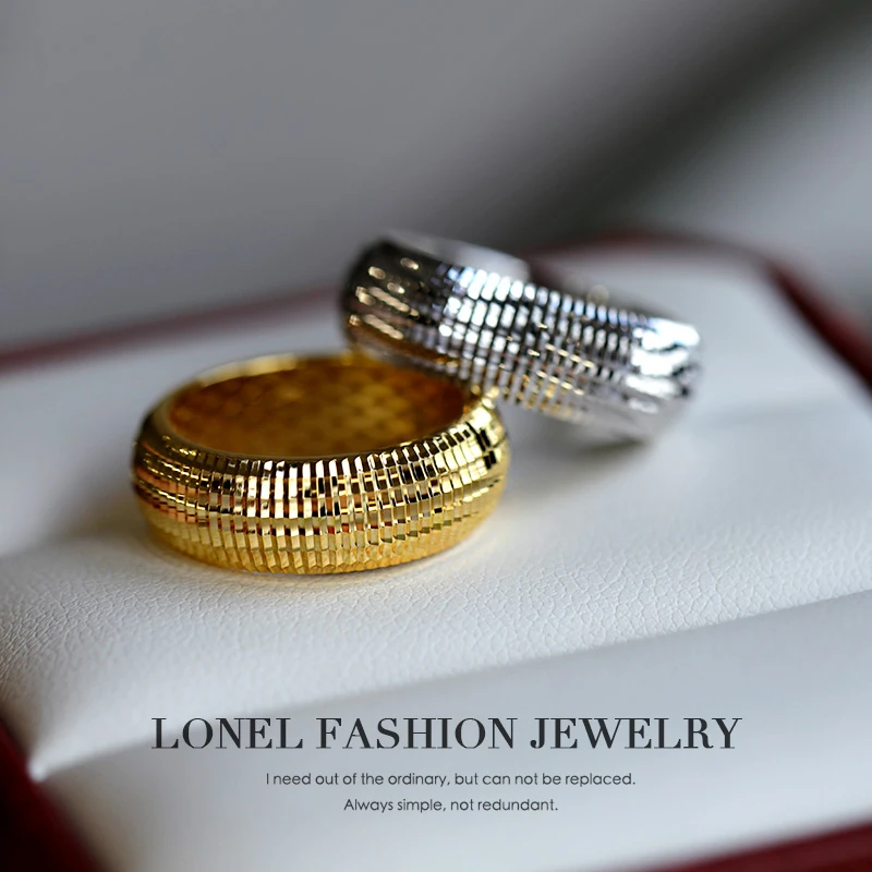 Lonel/洛奈 925银戒指 光芒 手工气质百搭复古小众戒指 DYSJ08423