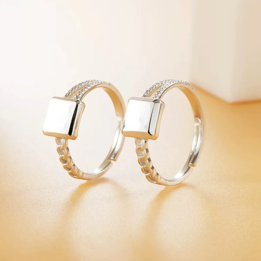 Lonel/洛奈 925银合成锆石戒指 QC 戒指 YSJ004647-020200气质