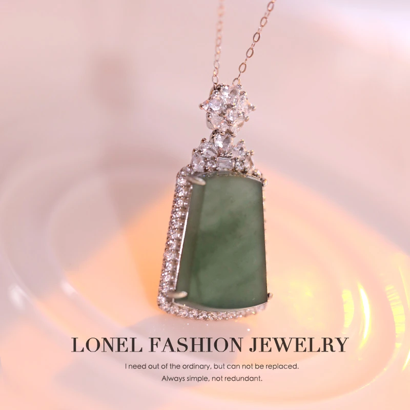 Lonel/洛奈 坠链均925银 权力 气质轻奢时尚简约精致项链DYSA2313