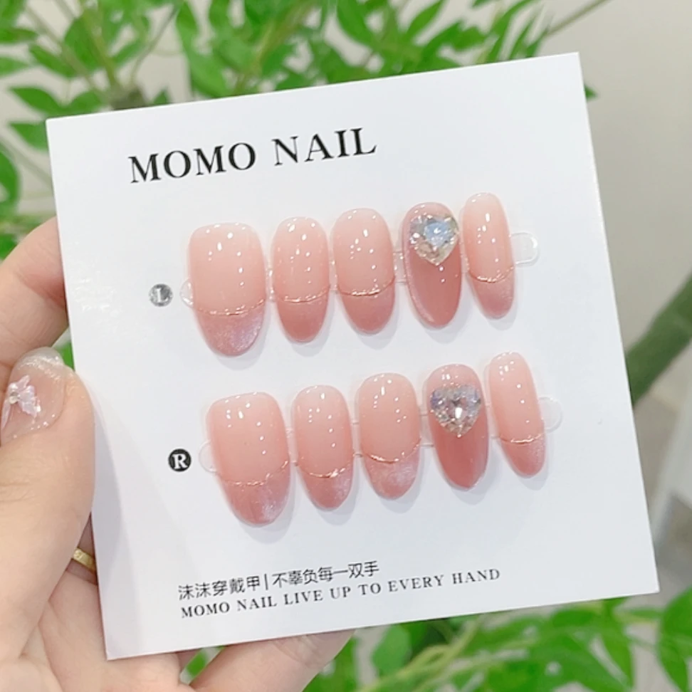 【新法式】奈木花园轻奢设计手工穿戴甲猫眼