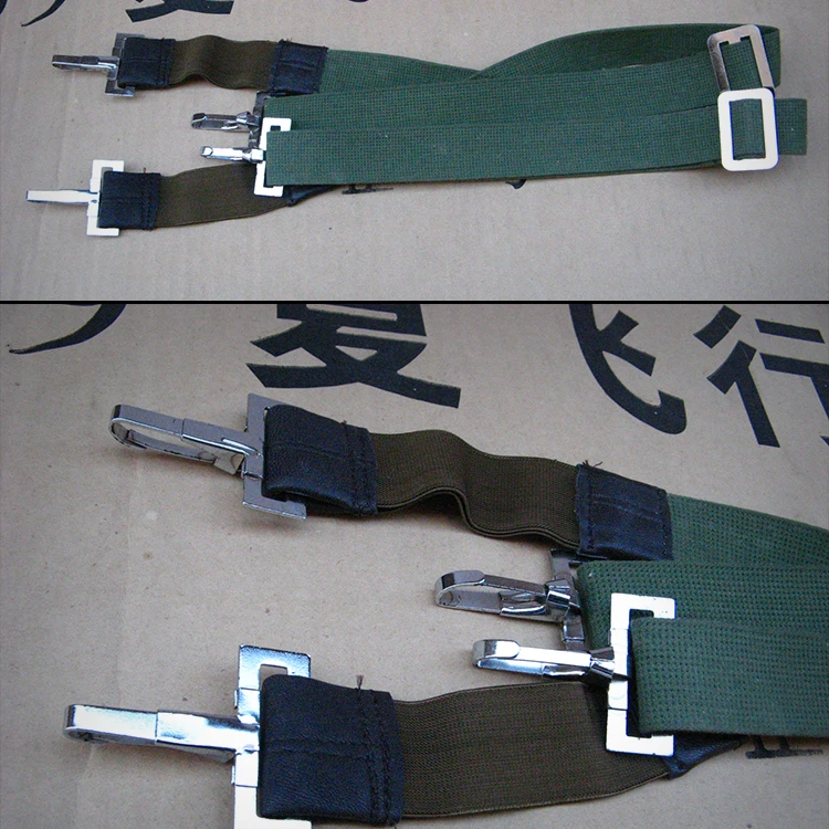 老货库存正品59版款式 夏飞背带 老式冬飞 夏飞皮裤 背带 全新