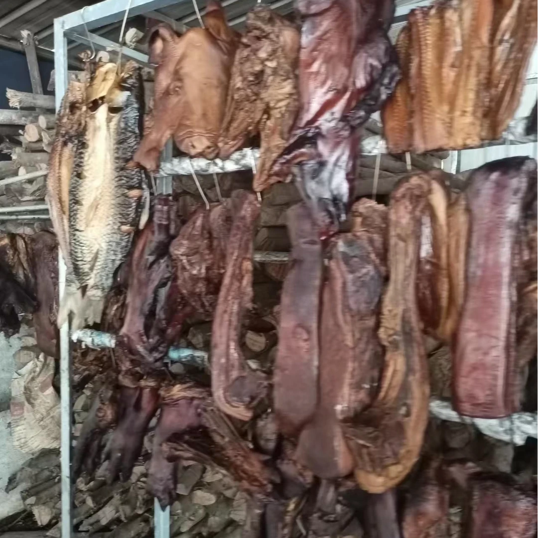 江西山茶子谷壳烟熏腊肉肥瘦相间儿时腊肉的味道乡村腊肉散装称重