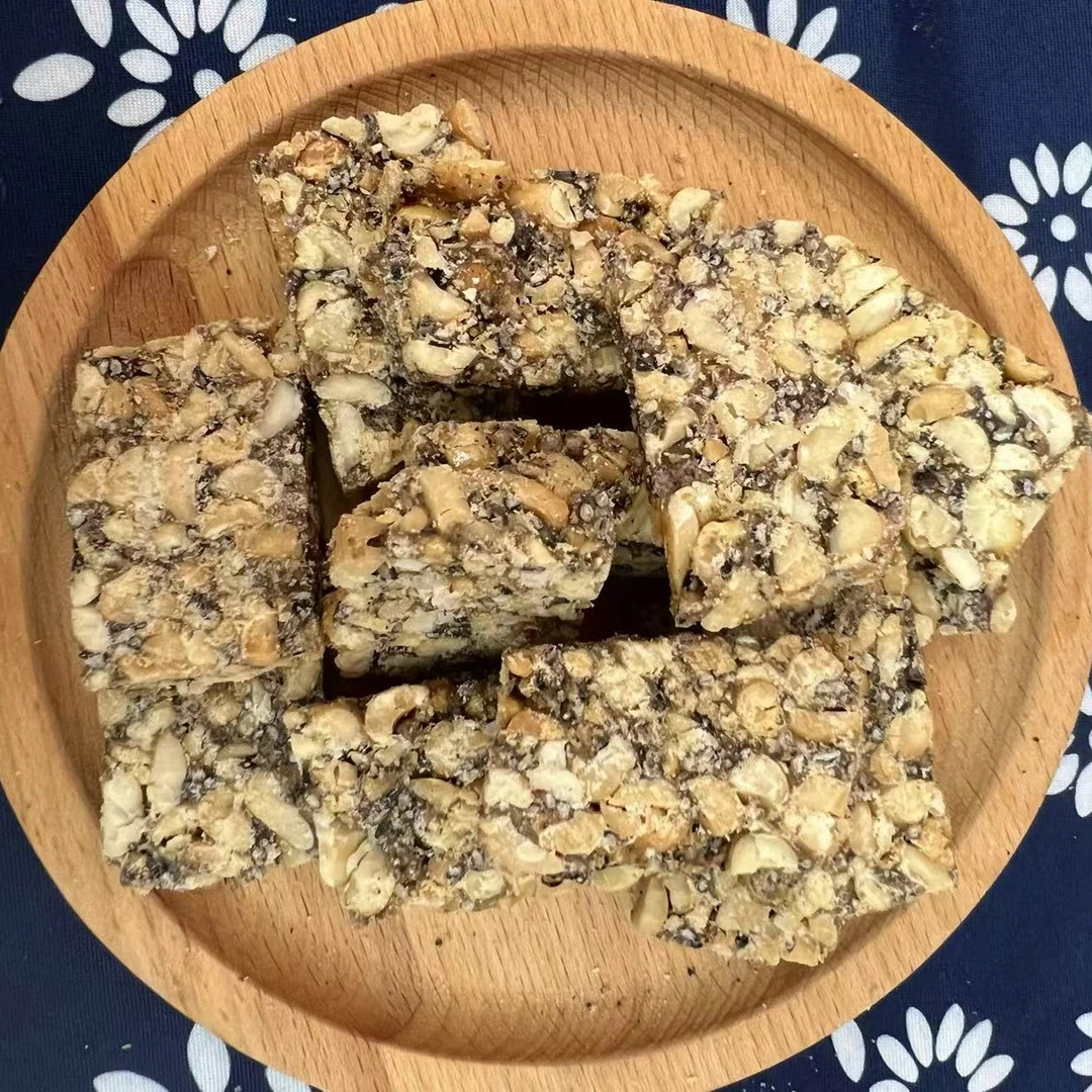 花生芝麻酥黑芝麻片孕妇儿童零食代餐小吃酥糖特产传统手工糕点心