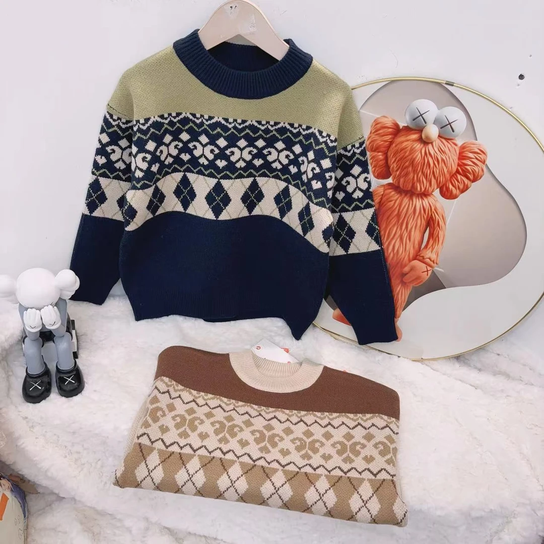 MY 2024秋季新款洋气百搭圆领毛衣  7012