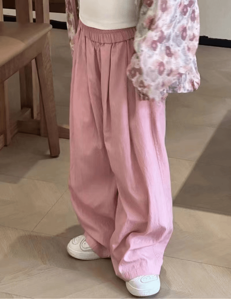 柳柳定制 2024夏季新款儿童日系山本休闲裤  24190