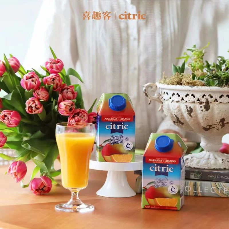 临期【有效期至25.2.5】Citric喜趣客原装进口nfc果汁500ml
