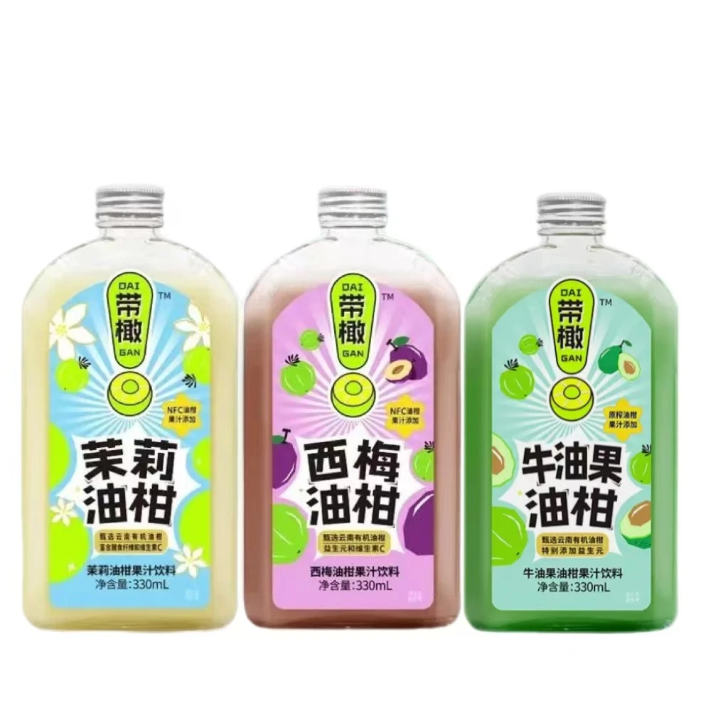 【2025.1.5到期】带橄茉莉油柑果汁西梅油柑清橄榄汁添加解腻饮料