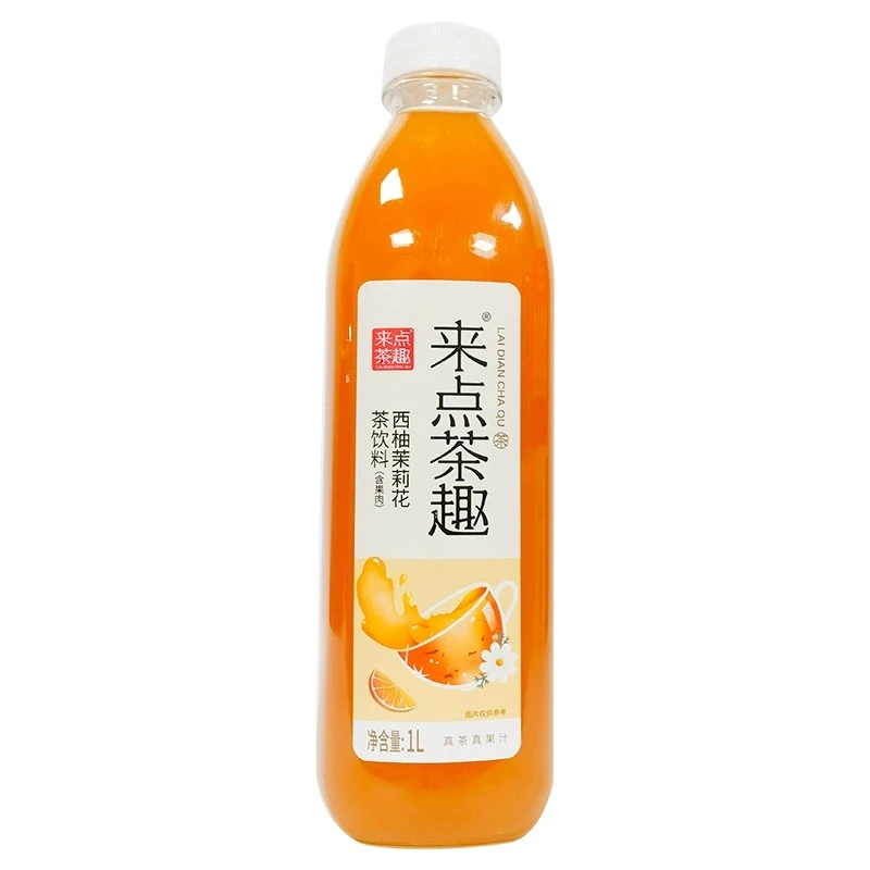 【2024.1.15号到期】佳农来点茶趣西柚茉莉花茶饮料1L临期特价清仓