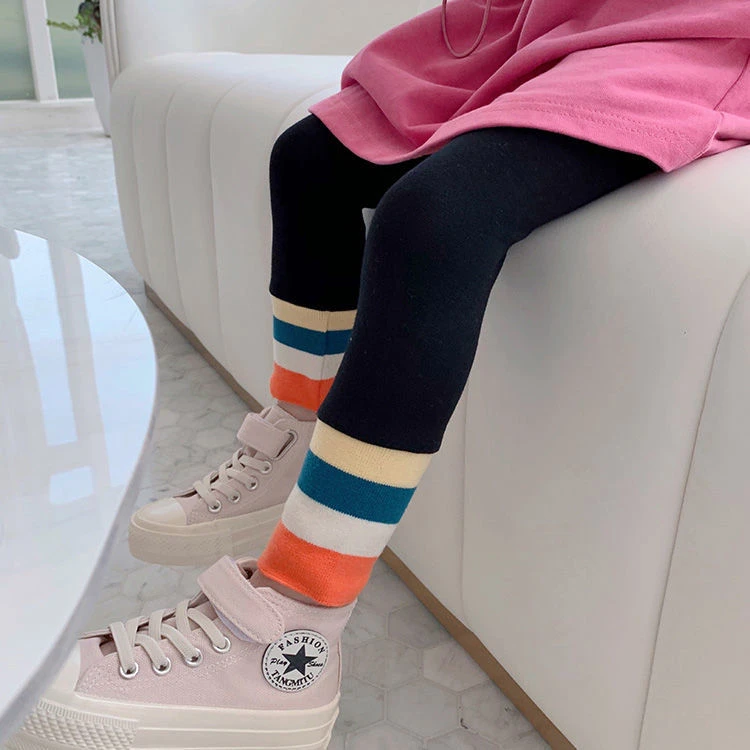 6092女童打底裤春秋外穿宝宝2022新款休闲裤婴儿百搭长裤