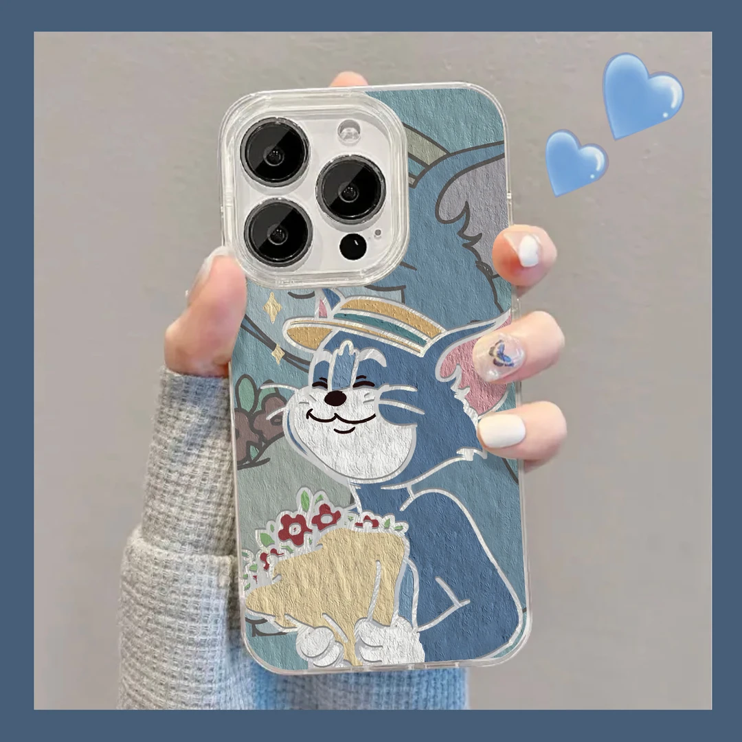 FANKE草木鲜花汤姆羽纱华为小米苹果15手机壳iPhone14Promax13/12