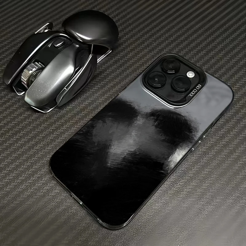 创意抽象油画艺术适用苹果15手机壳iPhone13/14promax新款12高级