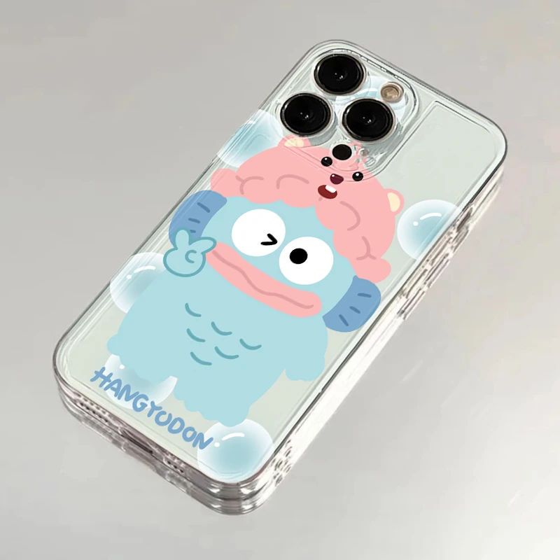 创意比耶小丑鱼苹果华为vivo小米oppo透明手机壳iphone15/14套13