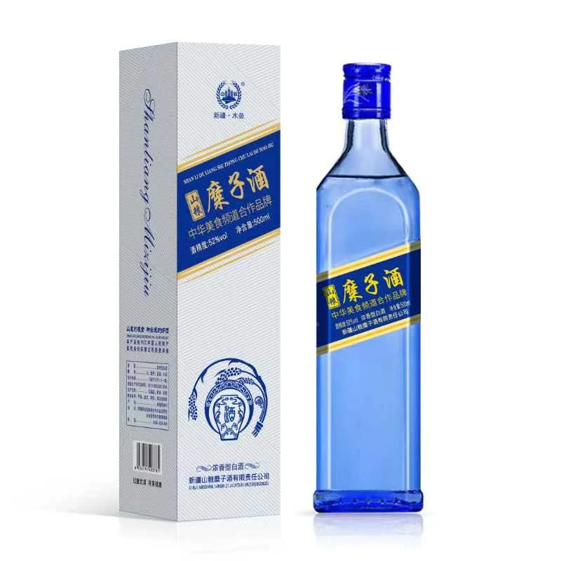 山粮山粮糜子酒 500ml/瓶 新疆特产 口味纯正酿酒52度