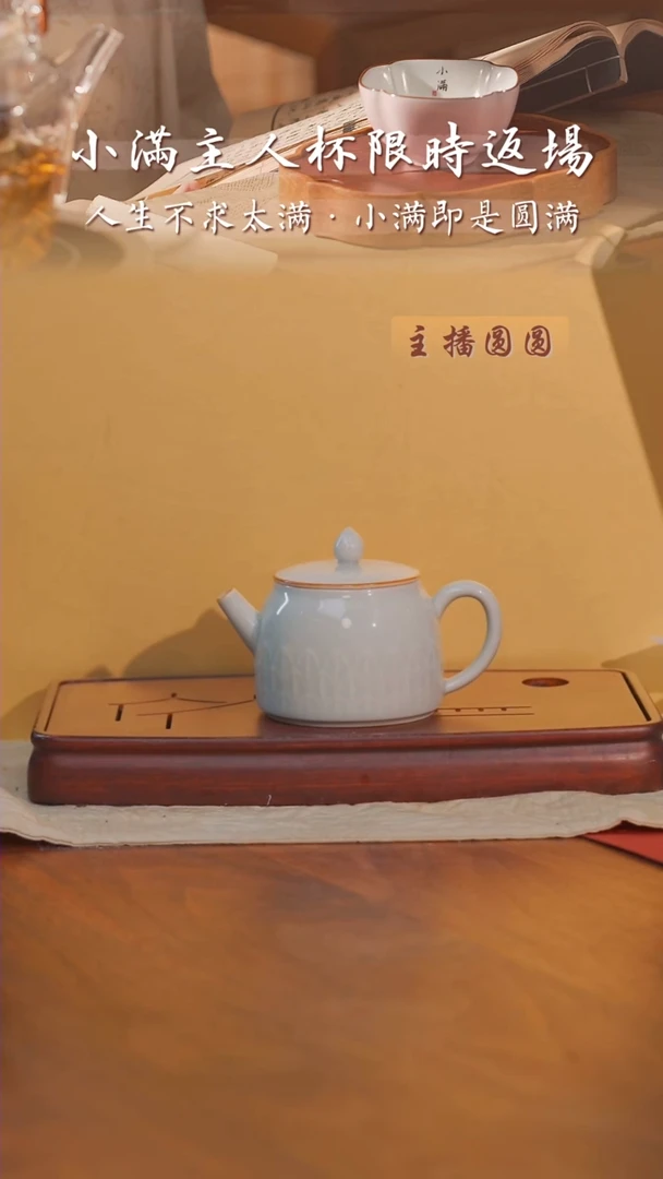 【闪购商品】莲瓣茶壶