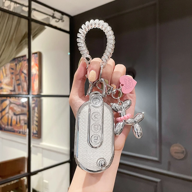 五菱宏光miniev钥匙套新款迷你第三代马卡龙车专用GB缤果壳扣女士