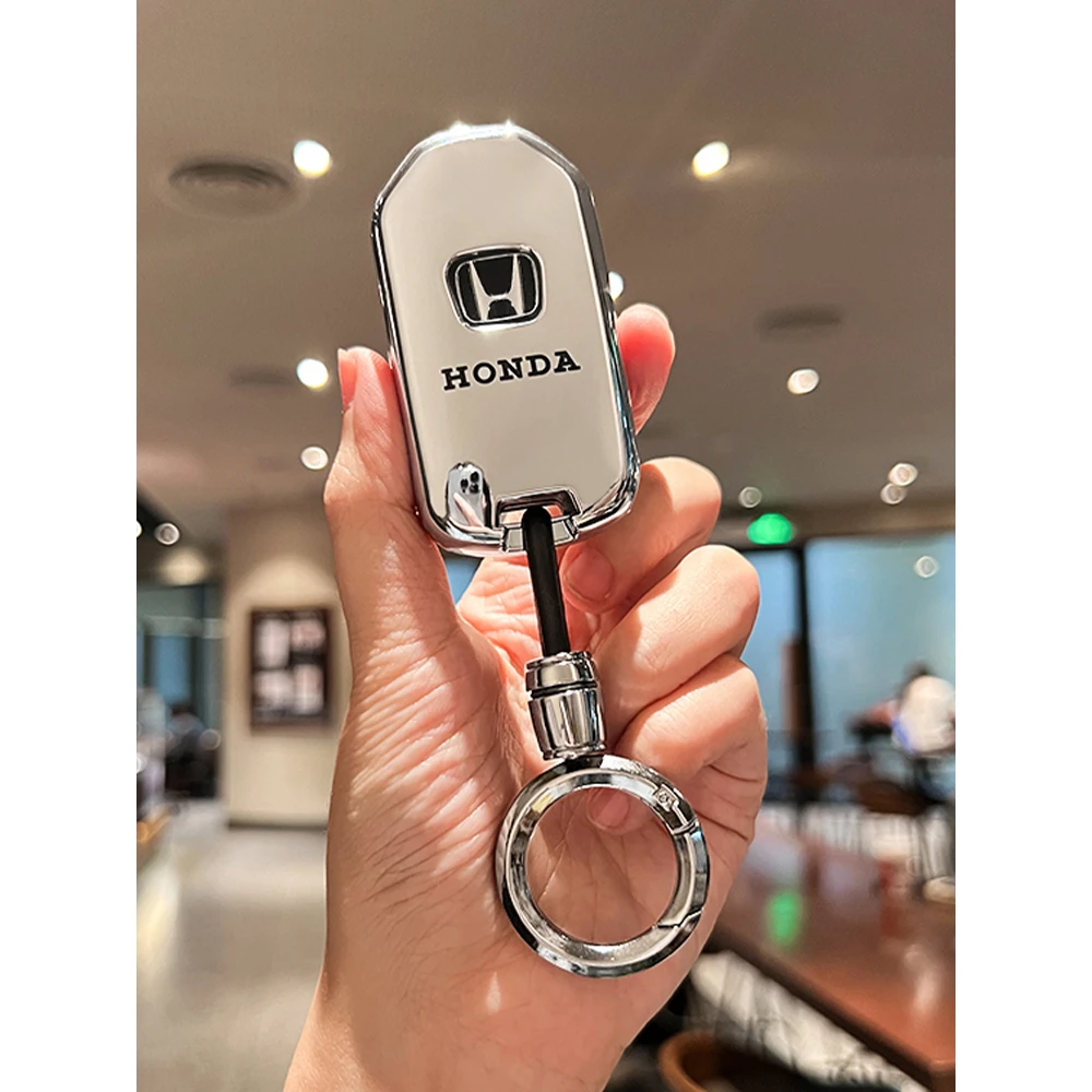 本田凌派钥匙套专用锋范型格飞度缤智浩影思域crv雅阁汽车壳扣包