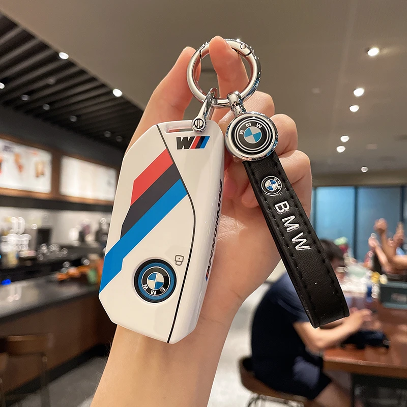 专用宝马x5钥匙套新5系7系x1x6x7壳五系530 740li车高档扣包24款