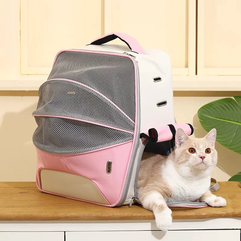 大容量户外宠物双肩背包