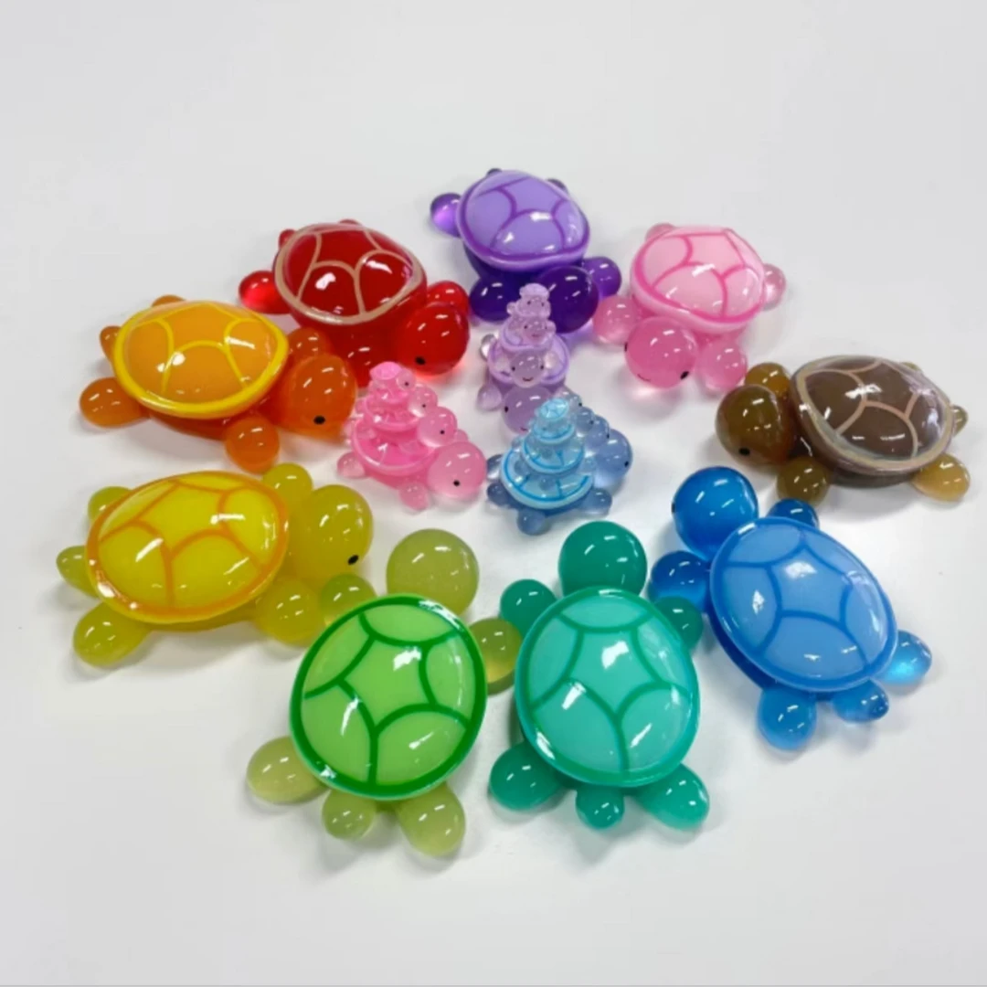【龟祖宗乌龟12.5cm】动物神器树脂可爱观景创意diy手工少女心网红