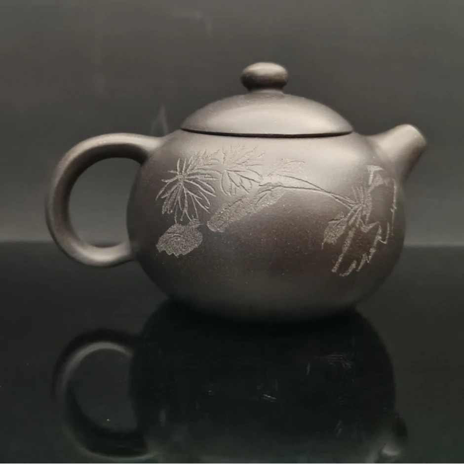 原矿紫红拼绿墨泥《四季小品》真伪可315电商质量万里行质保官网查