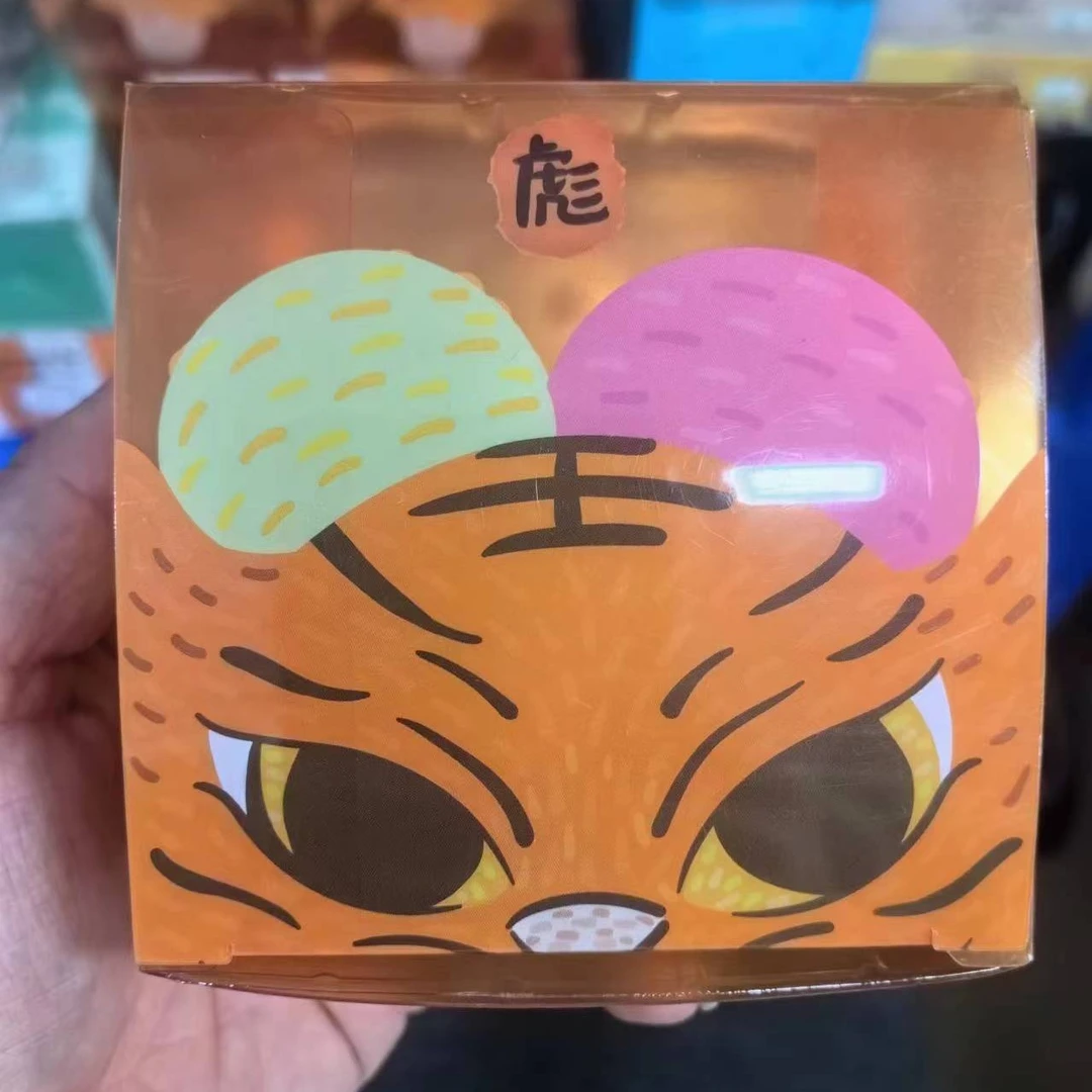 老虎扩香石挂件白色
