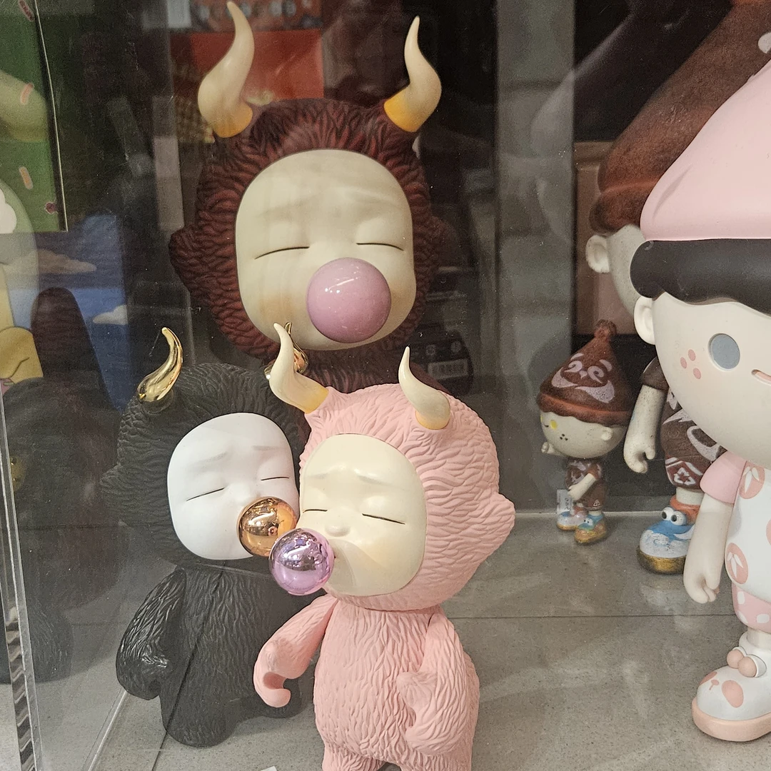 城市玩具牛宝宝摆件