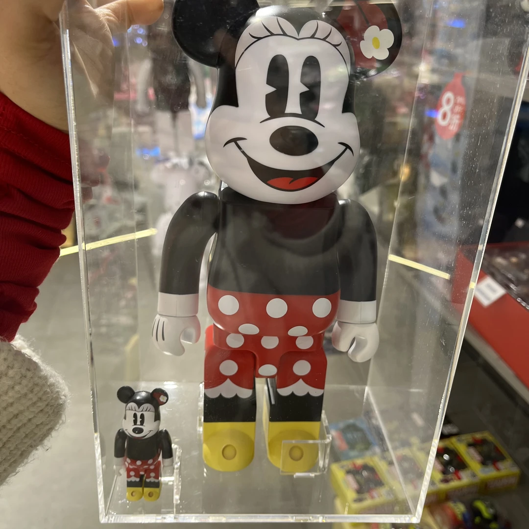 bearbrick 新款米妮 400%+100%潮流公仔