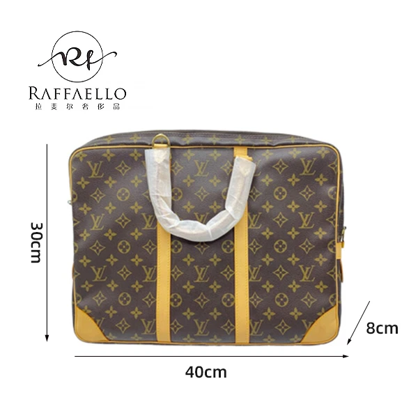 95新 LouisVuitton/路易威登 拉斐尔三店/LV手提公文包/中古2