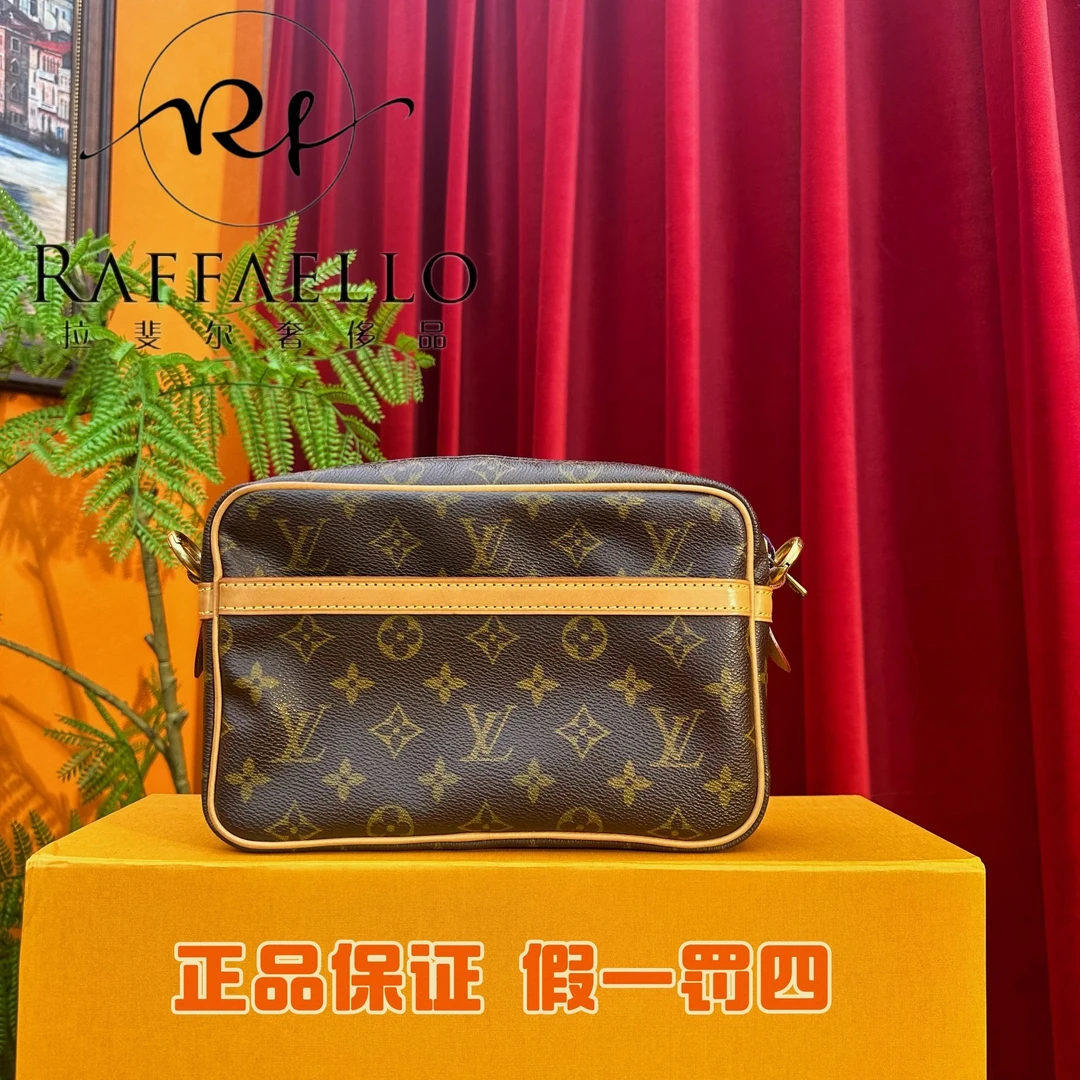 修复品LouisVuitton/路易威登手拿相机包23/斜挎包