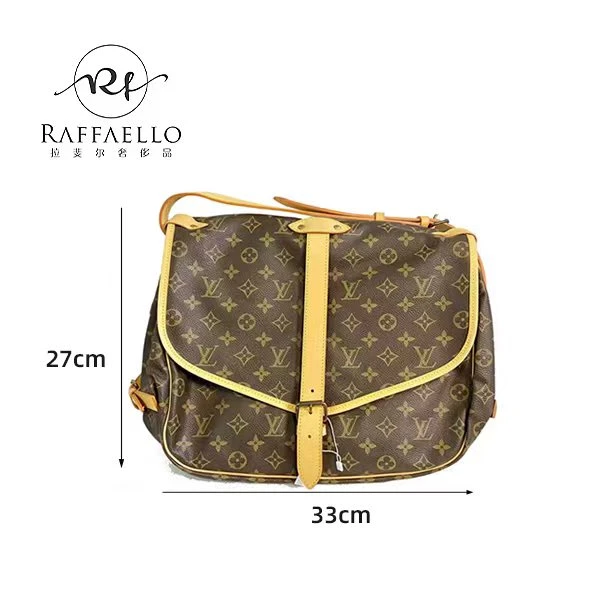 95新 LouisVuitton/路易威登 拉斐尔三店/LV双子星中号/休闲肩包
