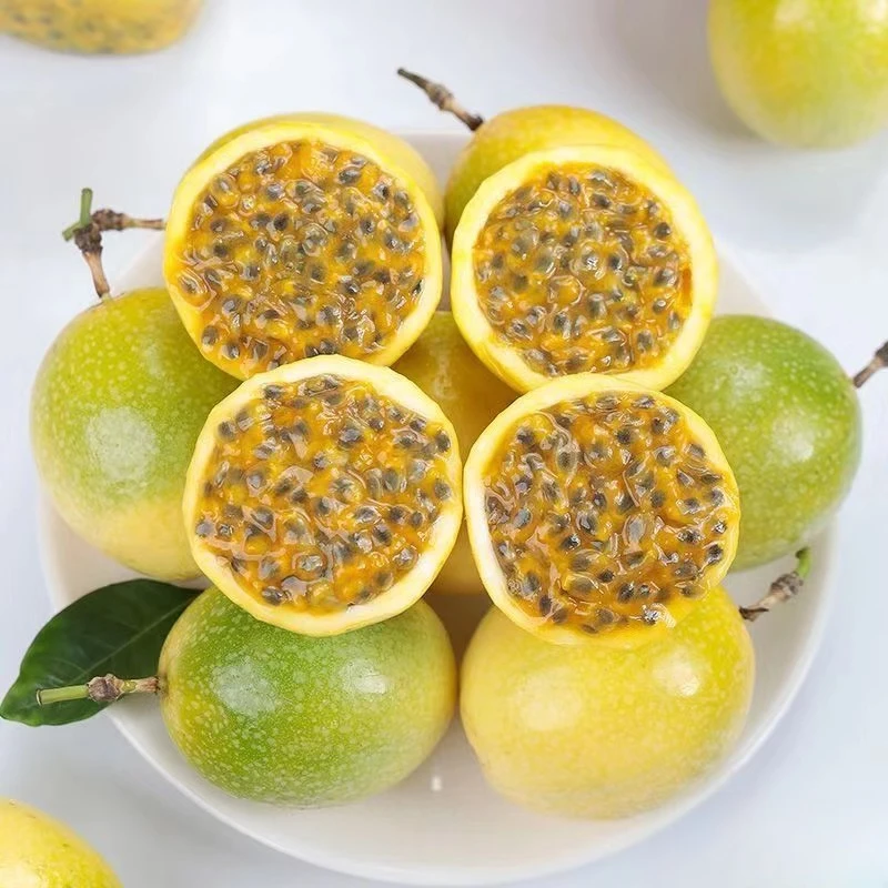 s20钦蜜9号高山黄金百香果现摘香甜多汁自制饮料柠檬果茶新鲜采摘