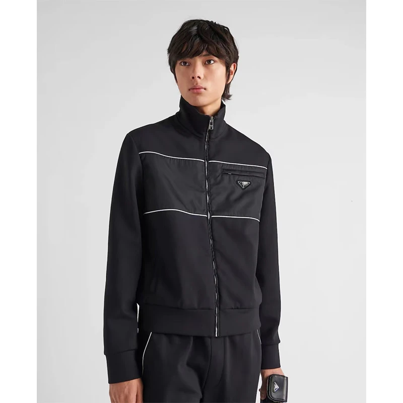 【叶子精选】立领拉链防水口袋百搭卫衣情侣套装 TP3052