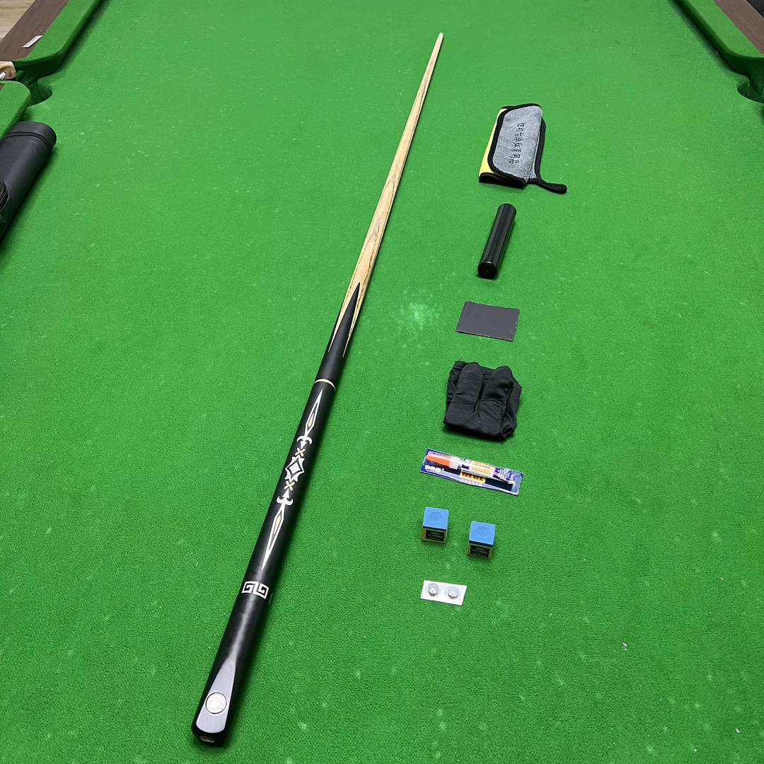 战神三台球杆3/4分体杆新手入门推荐中八杆中式黑花式九球桌球杆