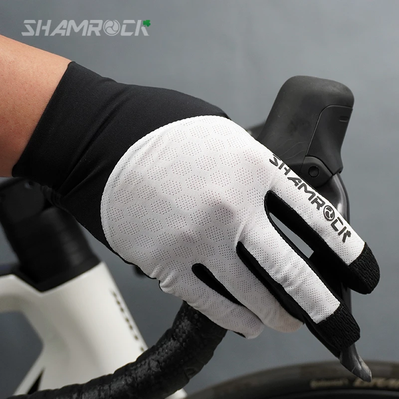 SHAMROCK 仕玛客骑行长指手套男女夏季自行车手套运动户外黛恩