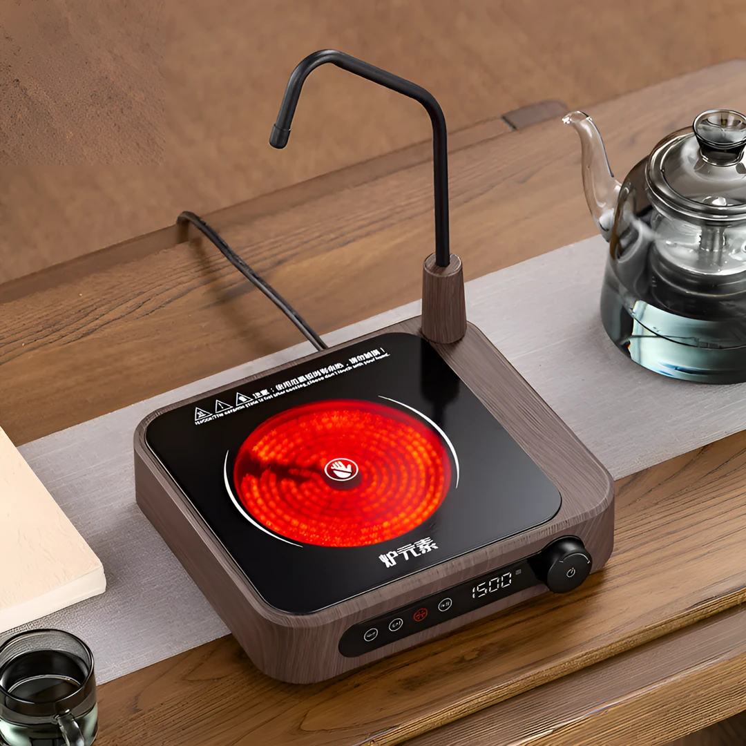 1500瓦自动上水多功能家用抽水台式泡茶炉小型电热煮茶电陶炉