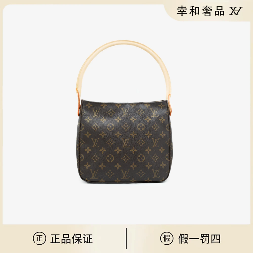 修复品 LouisVuitton/路易威登 老花包竖版looping小号