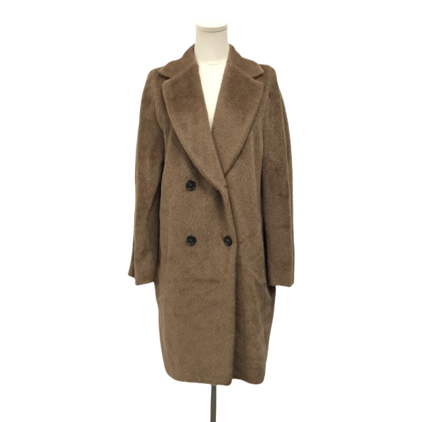 妃鱼/S-MAXMARA/羊驼毛/大衣/95新/市场价11400/卢1027