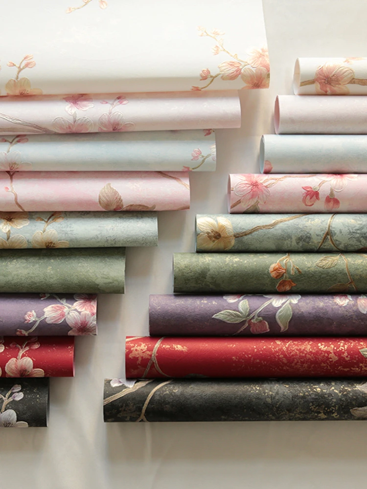 花喜爱烫金浮雕艺术纸浪漫花束鲜花包装纸防水风华纸鲜花包装纸