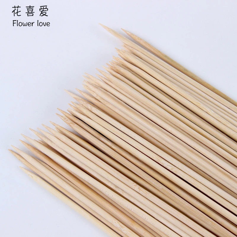鲜花包装花束纳米竹签胶长竹签花杆配件花店用品装饰包花手工材料