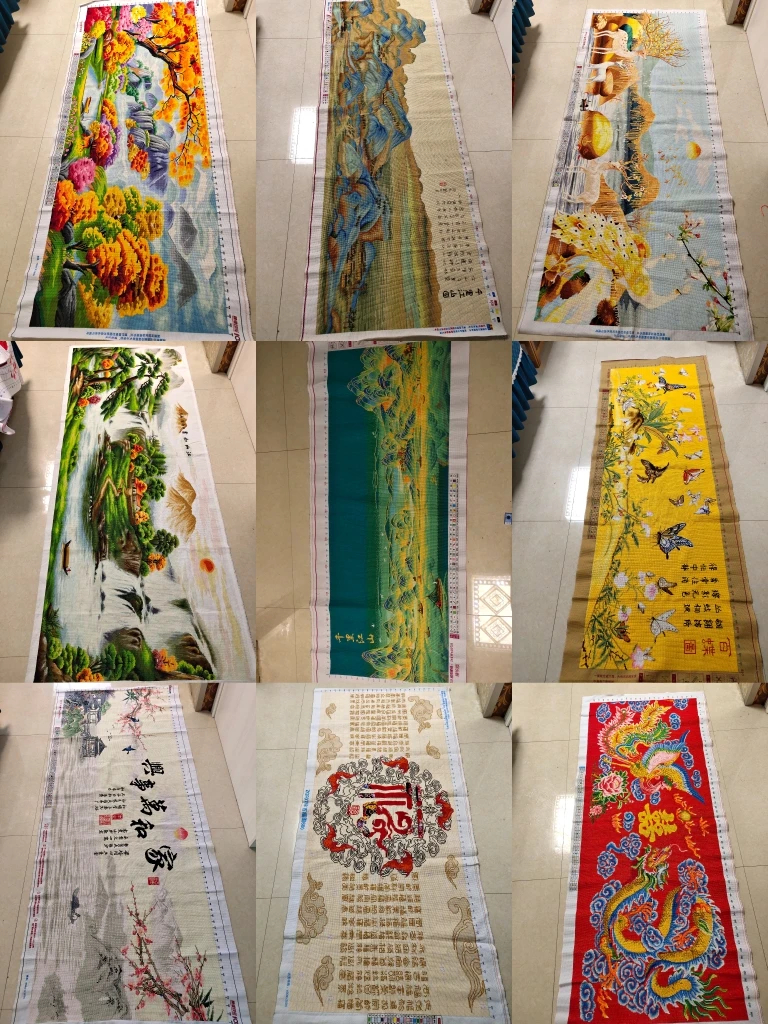 【十字绣成品纯手工定制】风景画绣好的十字绣成品