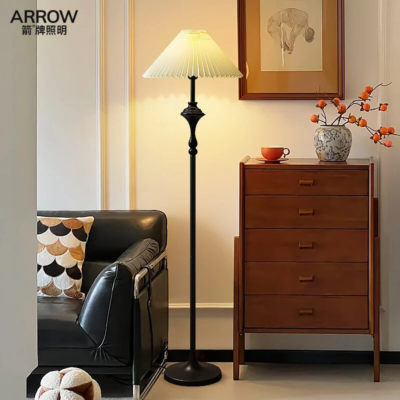 ARROW/箭美式复古轻奢小台灯卧室床头柜新款温馨氛围中古风落地