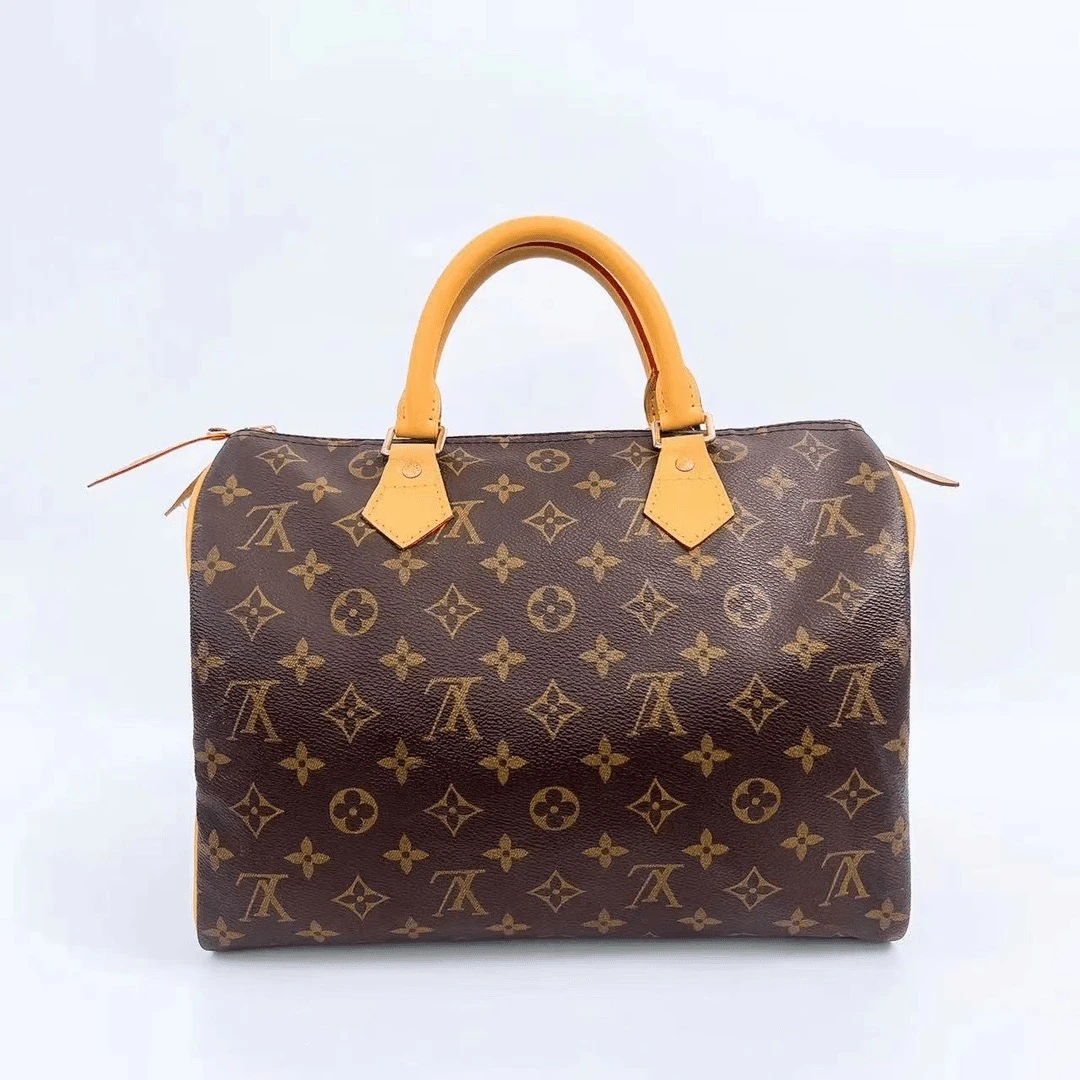 99新 LouisVuitton/路易威登 丫头/Lv/Sp25/斜挎包/植鞣革换新