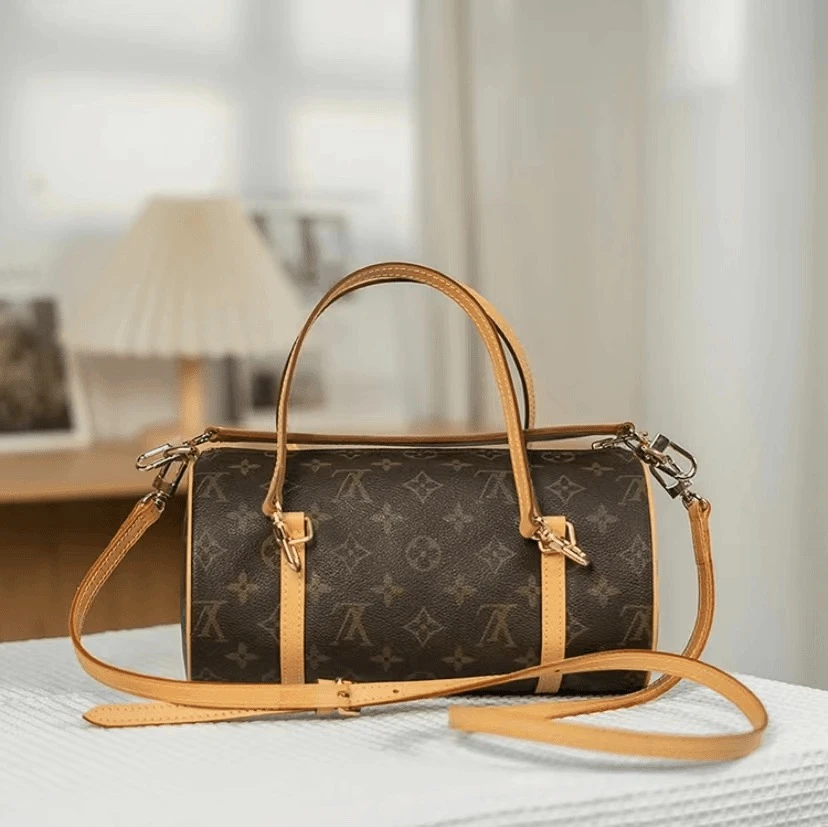 95新 LouisVuitton/路易威登 LV/黄皮26巴比龙/植鞣革换新
