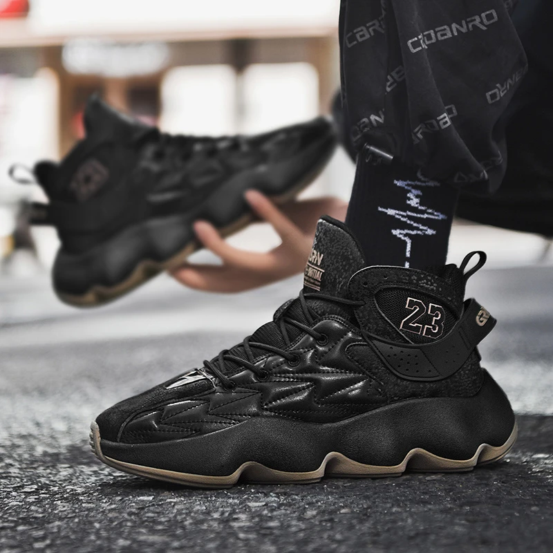 【贵人鸟】冬季防滑耐磨运动跑鞋百搭男款休闲鞋-MF298113/F298113