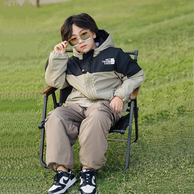 【加厚绒】男童儿童装棉服2023新款冬装棉袄加绒加厚派克服棉衣外套