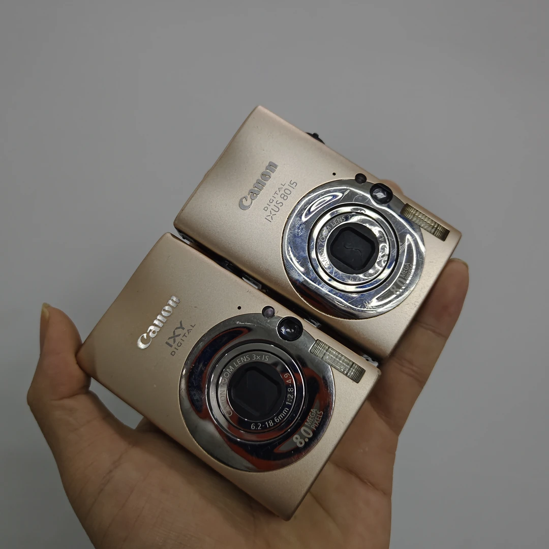 9新 Canon/佳能 ixus80 玫瑰金 人像冷白皮 no退货