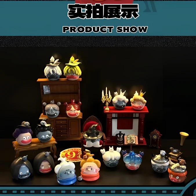 【咪该潮玩】发条屋丑萌家族二代魔法抗争系列盲盒潮玩摆件搞怪礼物